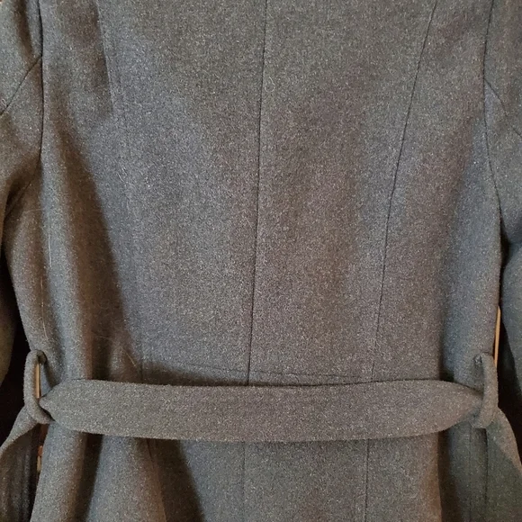 Charlotte Russe Women's Belted Pea Coat - Picture 5 of 6